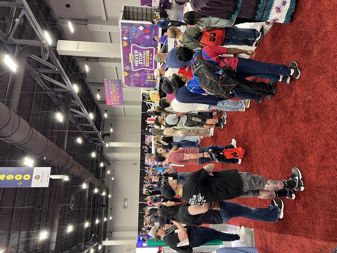 TWI crowd during HEXIS demo