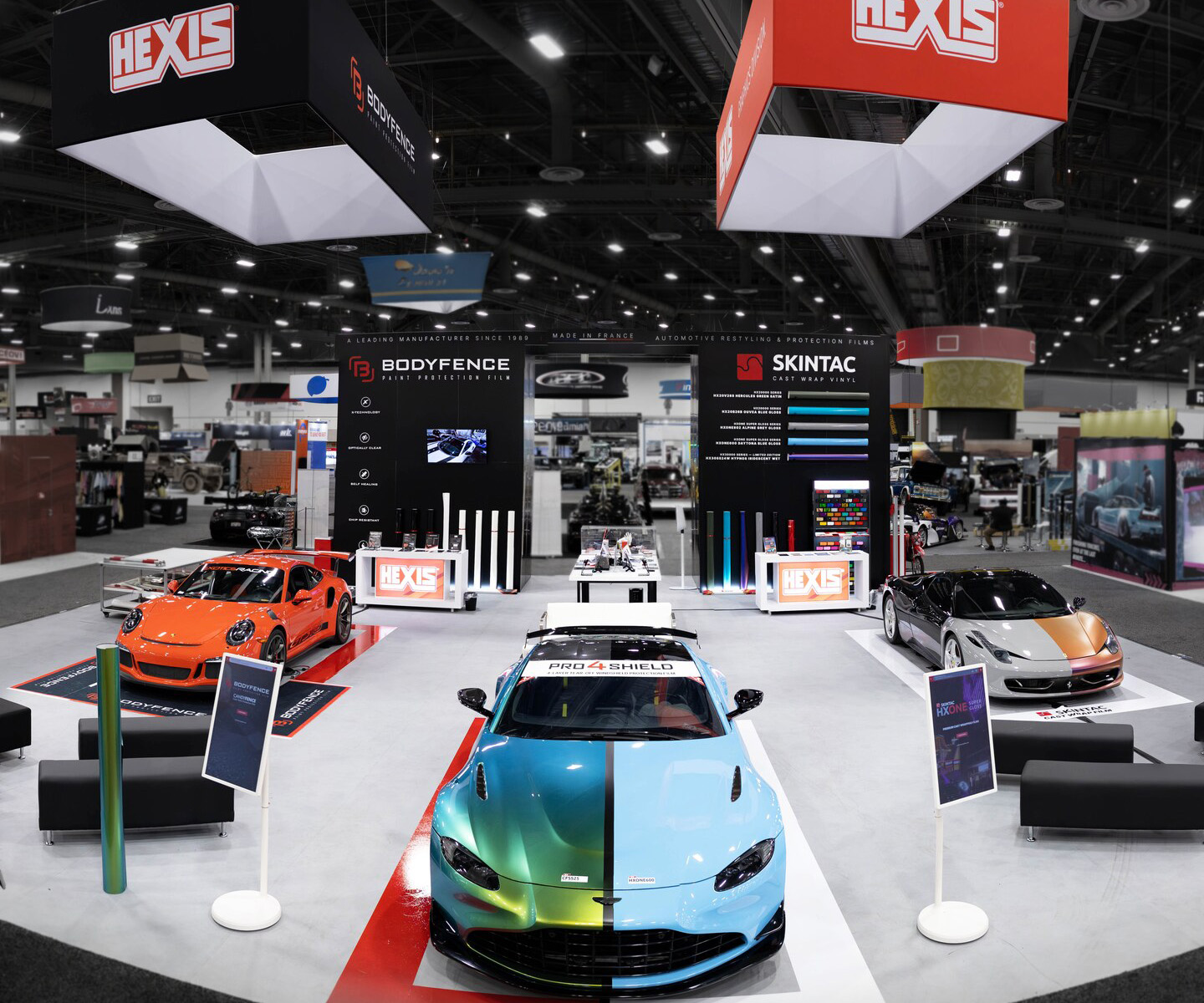 HEXIS SEMA 2025 full booth