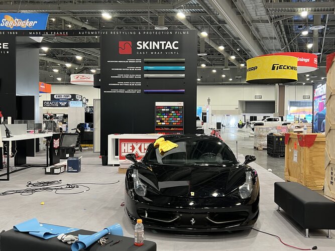 SEMA show floor